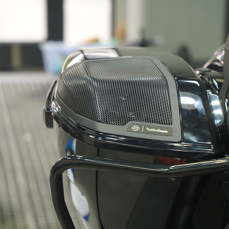 2023 Road Glide CVO Motorcycle Tail Boxes with Saddlebag Speaker Lids Modified Side Box Cover for 2024 Street Glide