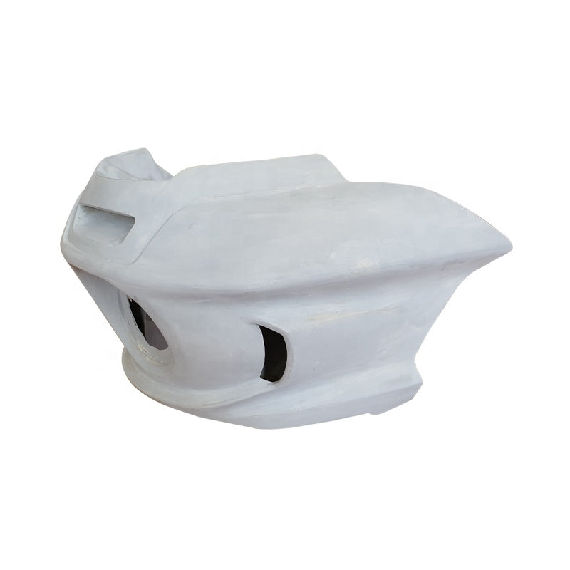 HD Softail Motorcycle ST Style High-strength Composite Fiber Front Fairing Kit With 6 and 10 Inch Smoke Windshield