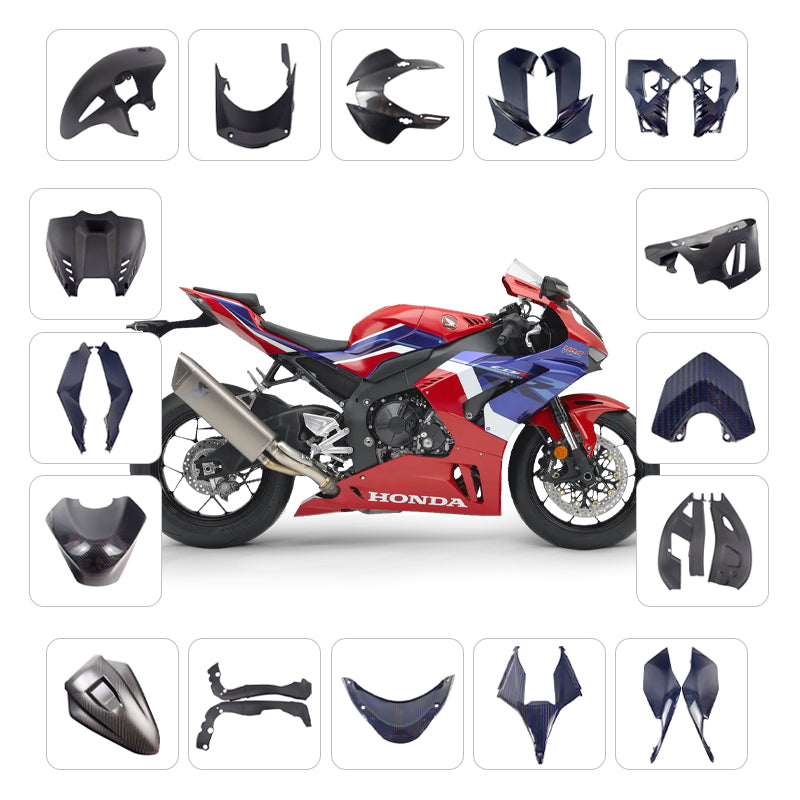 2020-Later CBR 1000 RRR Carbon Fiber Upgrade Components New Motorcycle Frame & Body Parts Modification Parts & Decoration