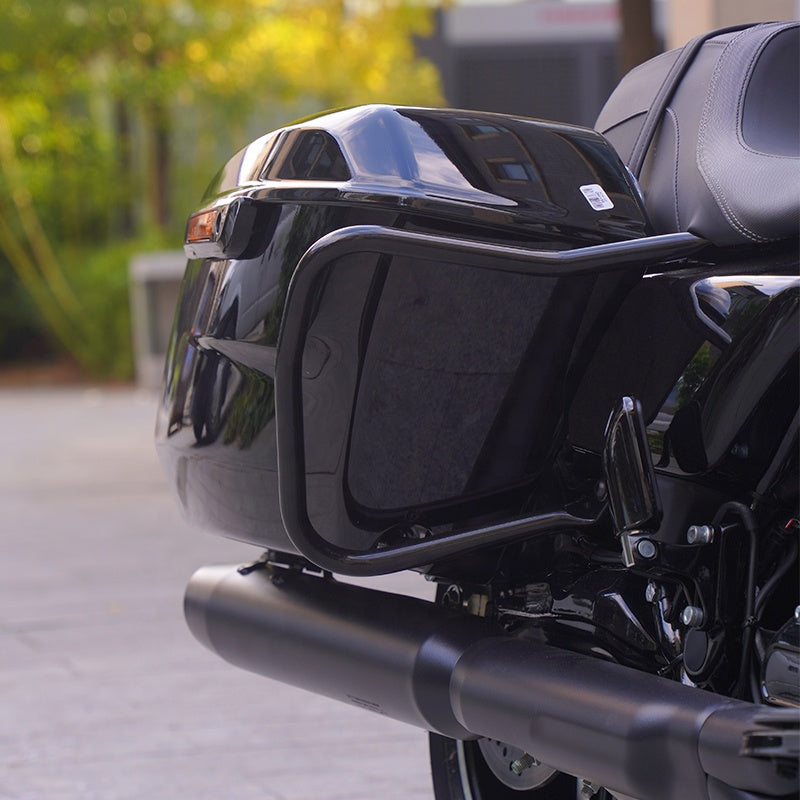 2023 Road Glide CVO and Street Glide CVO Motorcycle Rear Saddlebag Guards 2024 FLHX/FLTRX Bar Guard Rails Bumper Accessories