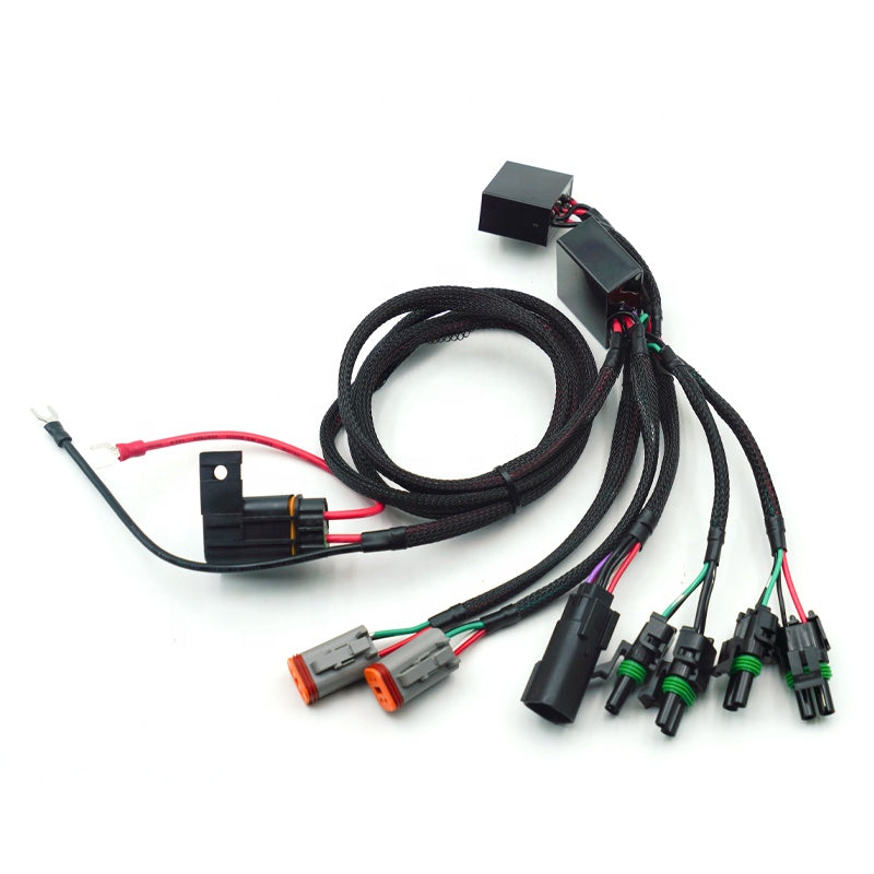 Baja LP6 Headlight and S1 Wiring Harness and Bracket for 2023 HD Road Glide CVO and 2024 Road Glide Motorcycle Frame & Body Part