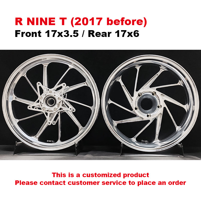 New WILDOUT Racing CNC Aluminum Alloy Customized Wheel Hub for BMW R18/C400/1250RT/R NINE T/S1000RR  Motorcycle