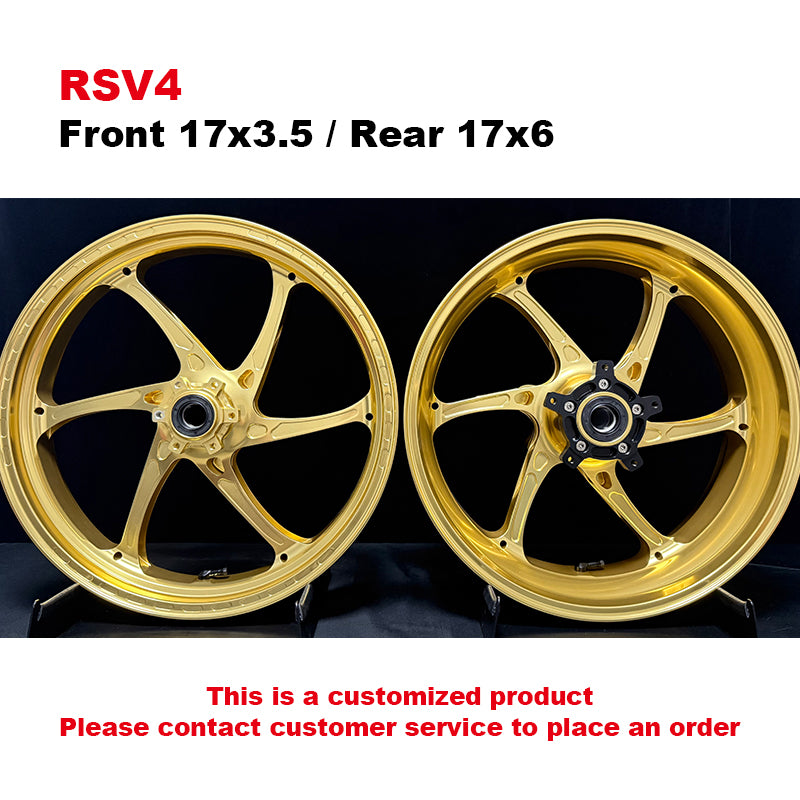 New WILDOUT Racing CNC Aluminum Alloy Customized Wheel Hub for Aprilia SRMAX250 RS660 RSV4 Motorcycle