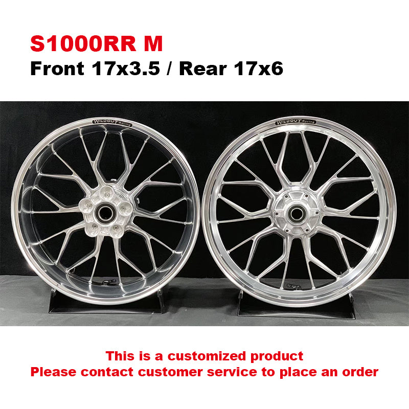 New WILDOUT Racing CNC Aluminum Alloy Customized Wheel Hub for BMW R18/C400/1250RT/R NINE T/S1000RR  Motorcycle