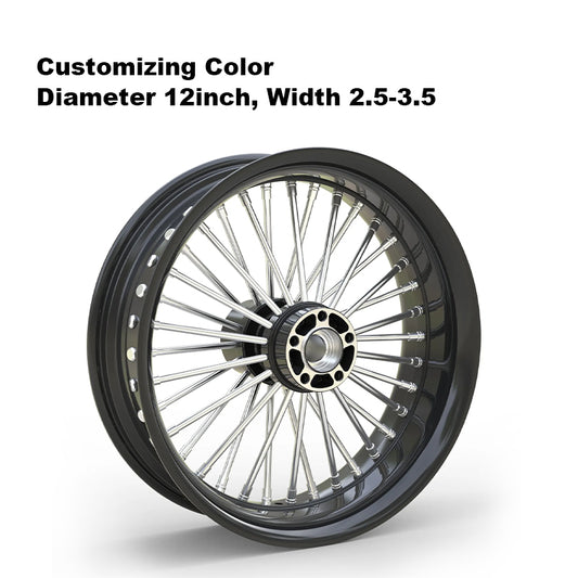 High-Performance CRF250R CRF450R Racing Motorcycle Spoke Wheels Set 3.5/4.25 Supermotor Forged 10mm Construction Accessories
