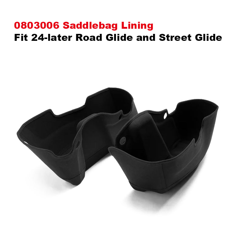 One-Piece Design Saddlebag Lining Compartment Liners Fit for 2024-later FLTRX Road Glide FLHX Street Glide Motorcycle Tail Boxes
