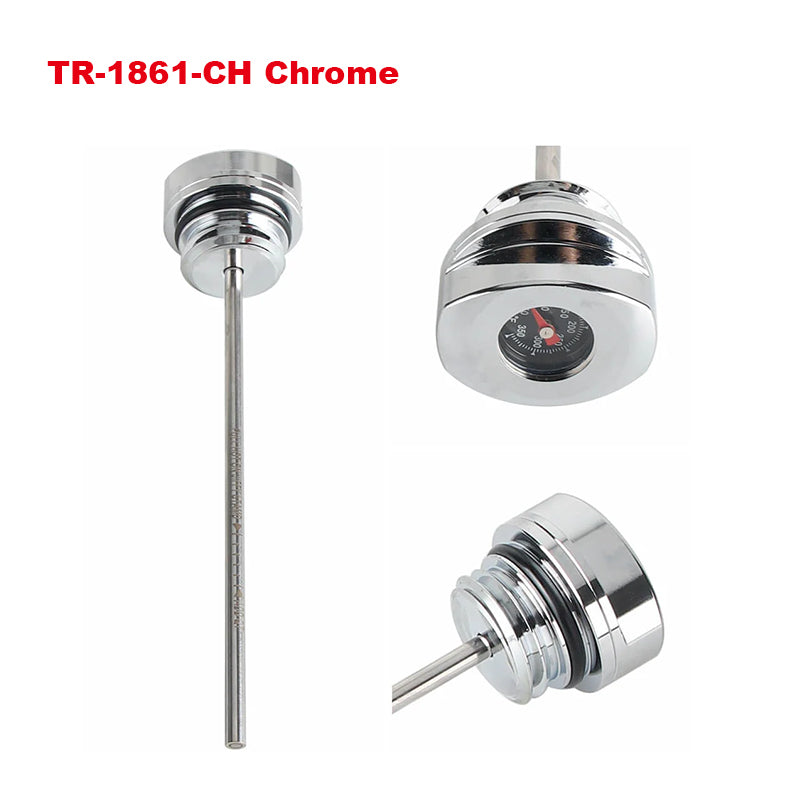 Oil Dipstick with Temperature Gauge for 2017-2024 Touring Road Glide/Street Glide and Electra Glide Motorcycle Accessories