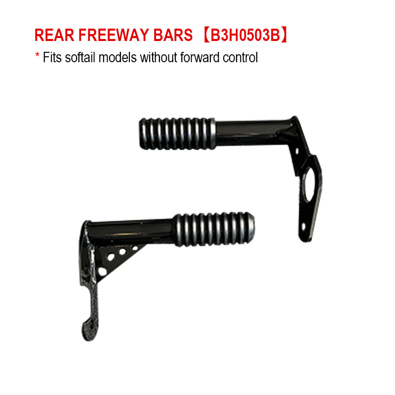 Ds Stylefreeway Barsget Tip-over Protectionwith Sleek West Coast Style Handlebar for Softail Models Without FORWARD CONTROL