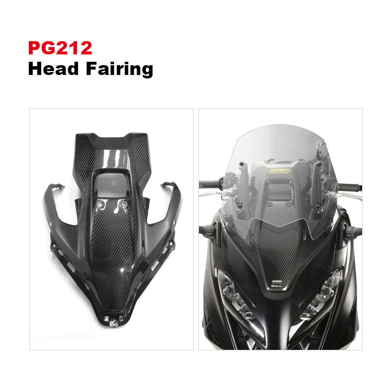 2023+ Yamaha TMAX 560 Premium Carbon Fiber Upgrade Parts Full Set Fairings Covers Engine Guards Exhaust Motorcycle Body Systems