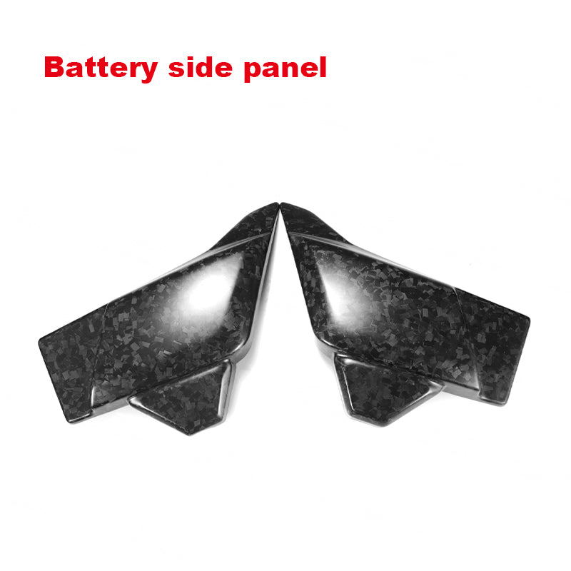 2023 Road Glide CVO 2024 Road Glide Motorcycle Frame Body Parts Accessories Forged Carbon Fiber Rear Tank Elements Compatible