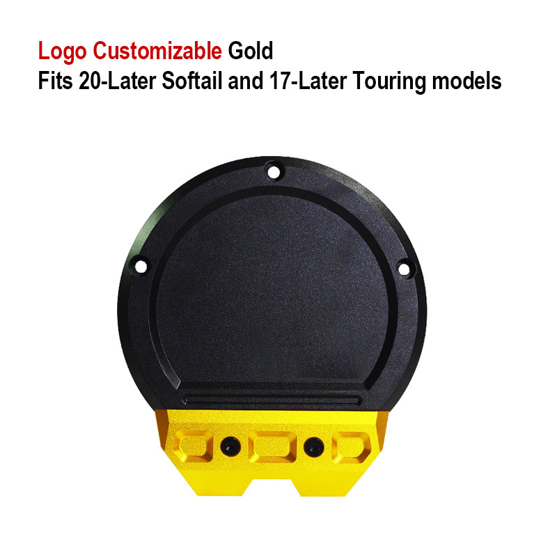 Motorcycle Accessories HD 2020 Later Softail Customized Delrin Slider Derby Cover for 17-UP Touring Protect Main Chain Box