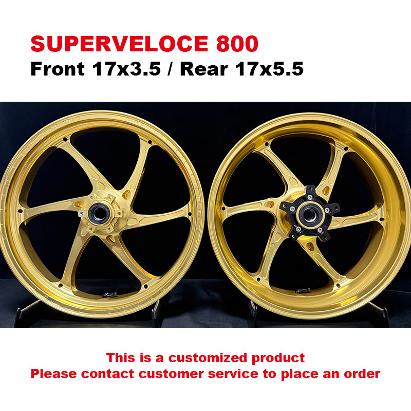 New WILDOUT Racing CNC Aluminum Alloy Customized Wheel Hub for MV AGUSTA Brutale 800/1000 F3/Supervelce/ Dragster Motorcycle