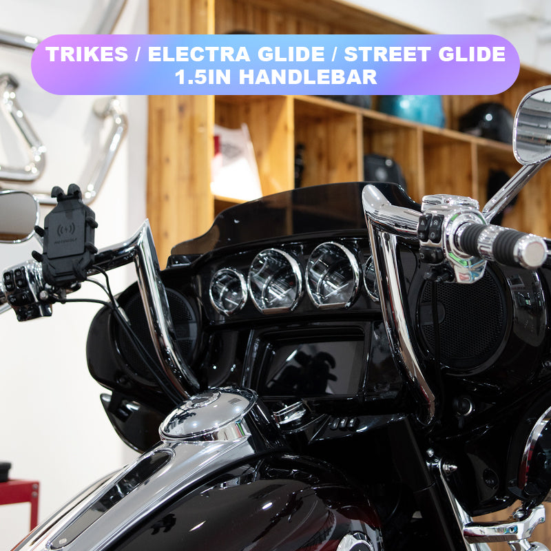 Tricycles, Street Glide et Electra Glide, guidon de 1,5 po