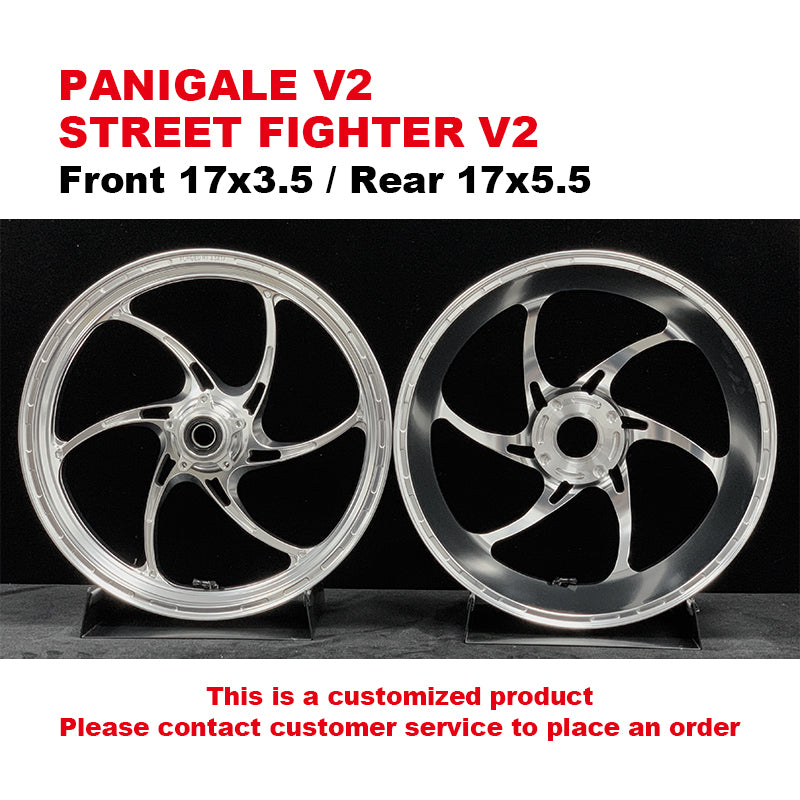 New WILDOUT Racing CNC Aluminum Alloy Customized Wheel Hub for DUCATI PANIGALE V2/STREET FIGHTER V4  Motorcycle