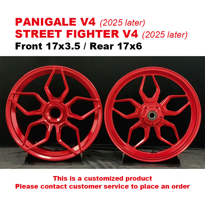 New WILDOUT Racing CNC Aluminum Alloy Customized Wheel Hub for DUCATI PANIGALE V2/STREET FIGHTER V4  Motorcycle