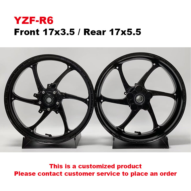 New Customized Aluminum Alloy Wheel Hub for Yamaha Motorcycle YZF-R6/R3 MT-03 XMAX300 TMAX530/560