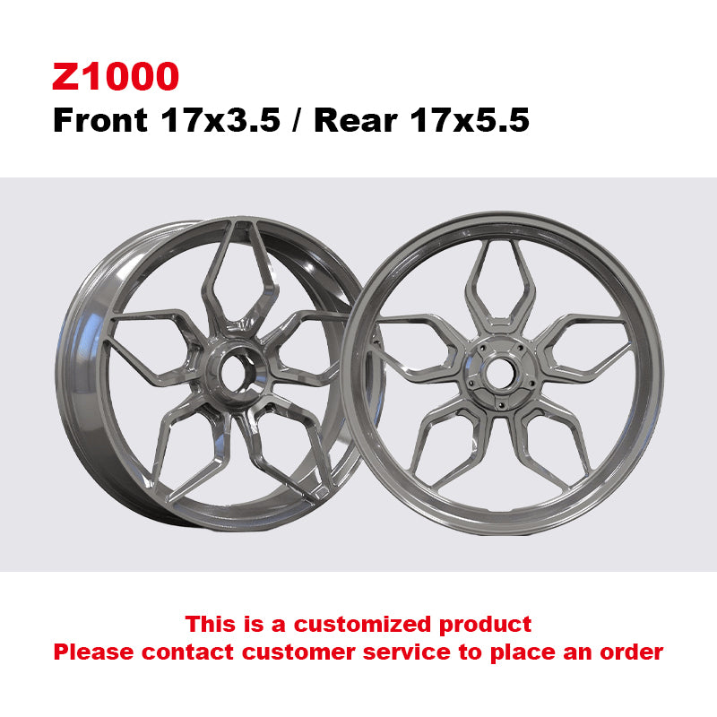New CNC Aluminum Alloy Customized Wheel Hub for Kawasaki Motorcycle ZX-4R/6R/10R NINJA 400 Z900/1000
