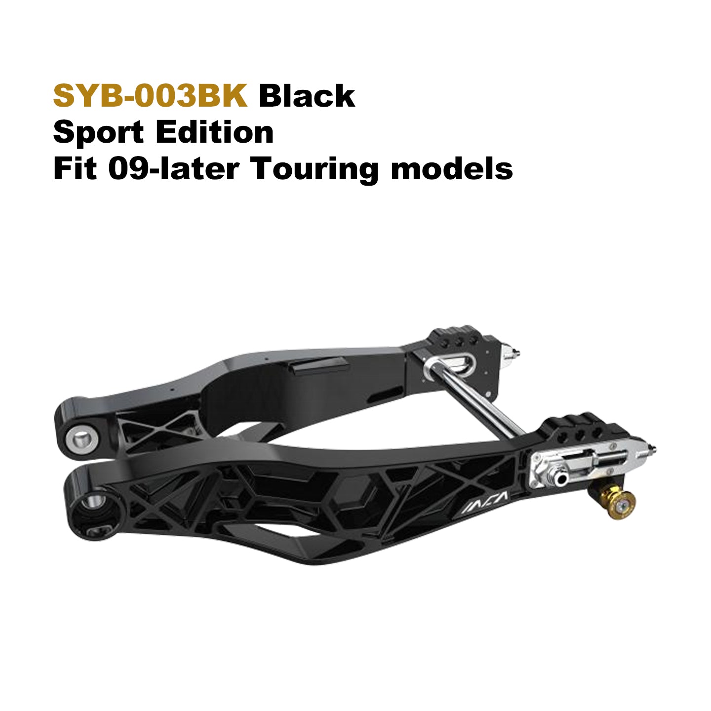 HD Touring Racer Swingarm Compatible Aluminum Racing Swing Arm Rear Fork Lightweight Motorcycle Frame & Body Upgrade Accessory