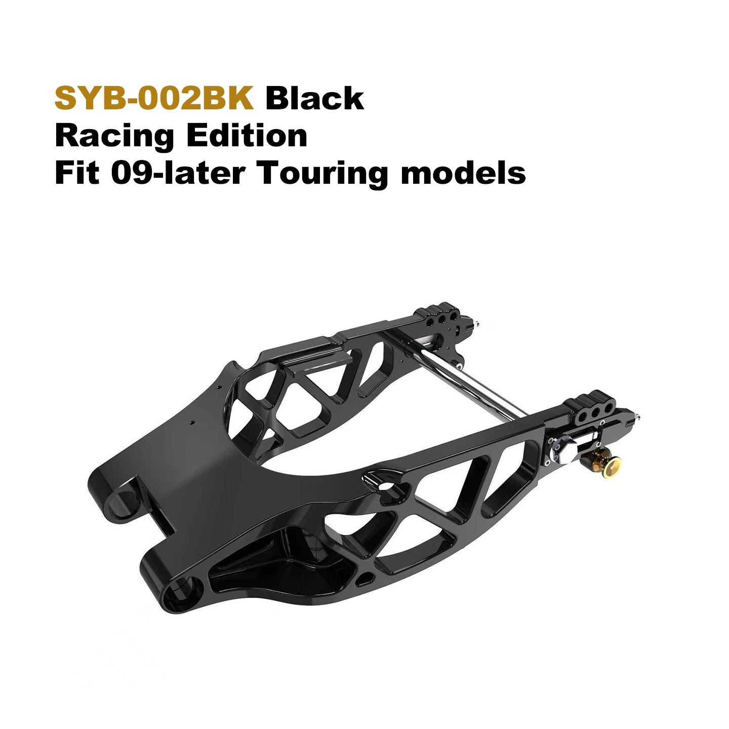 HD Touring Racer Swingarm Compatible Aluminum Racing Swing Arm Rear Fork Lightweight Motorcycle Frame & Body Upgrade Accessory