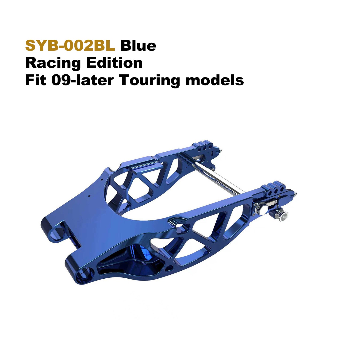 HD Touring Racer Swingarm Compatible Aluminum Racing Swing Arm Rear Fork Lightweight Motorcycle Frame & Body Upgrade Accessory